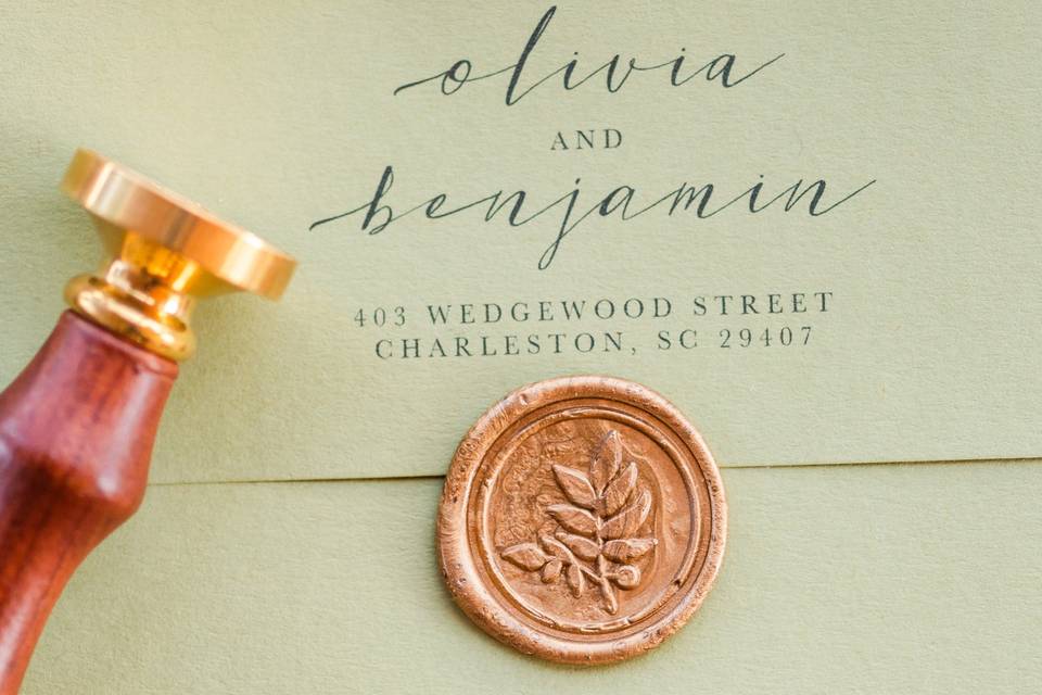 Envelope with Wax Seal