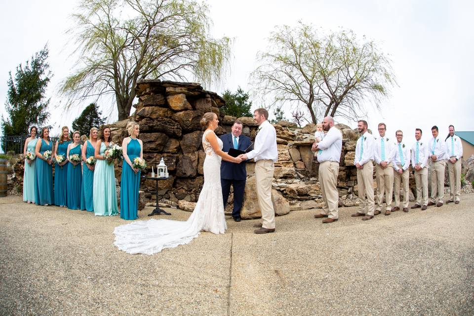 Hidden Lake Winery Officiant