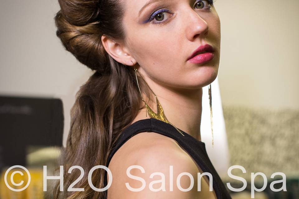 H2O's ongoing involvement in editorial hairstyling, keeps its in-demand staff fresh and forward thinking, continually expanding their talents. Best Wedding Hiar & Makeup -NH A List. Reservations and on location pricing 603-641-3050 h2osalonspa.com