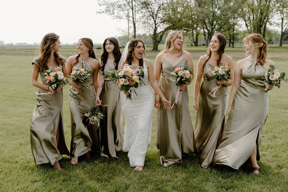 Bridesmaid Florals