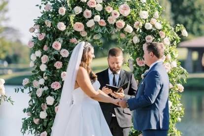 Full Floral Arch