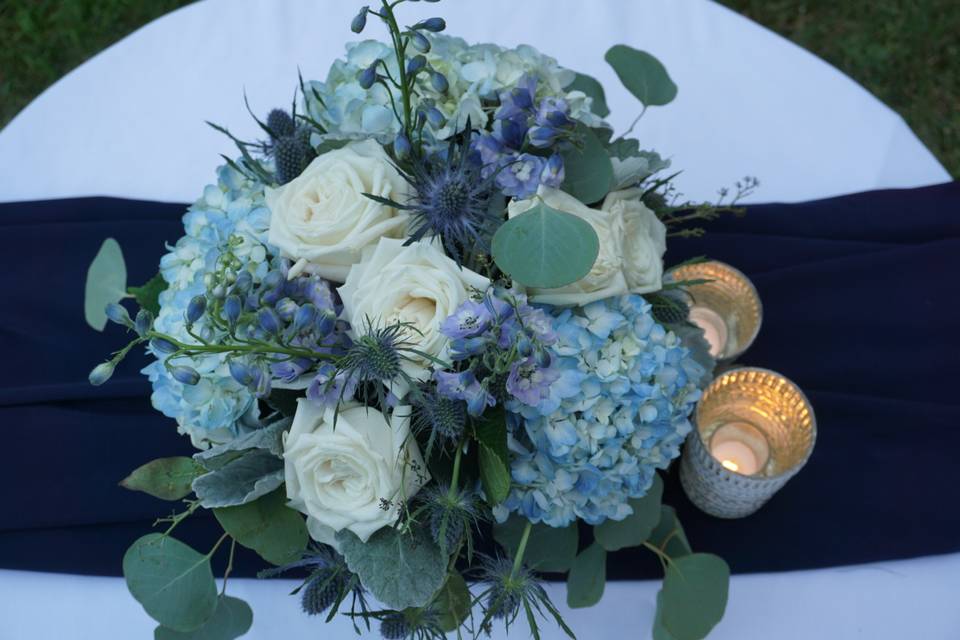 Hydrangea Centerpiece