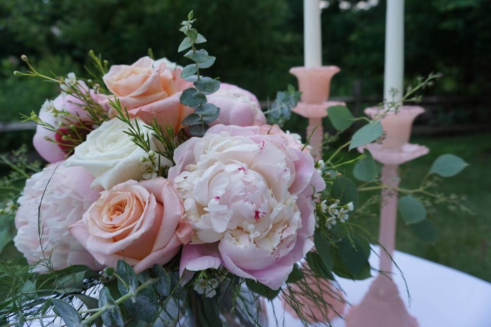 Peony Centerpiece