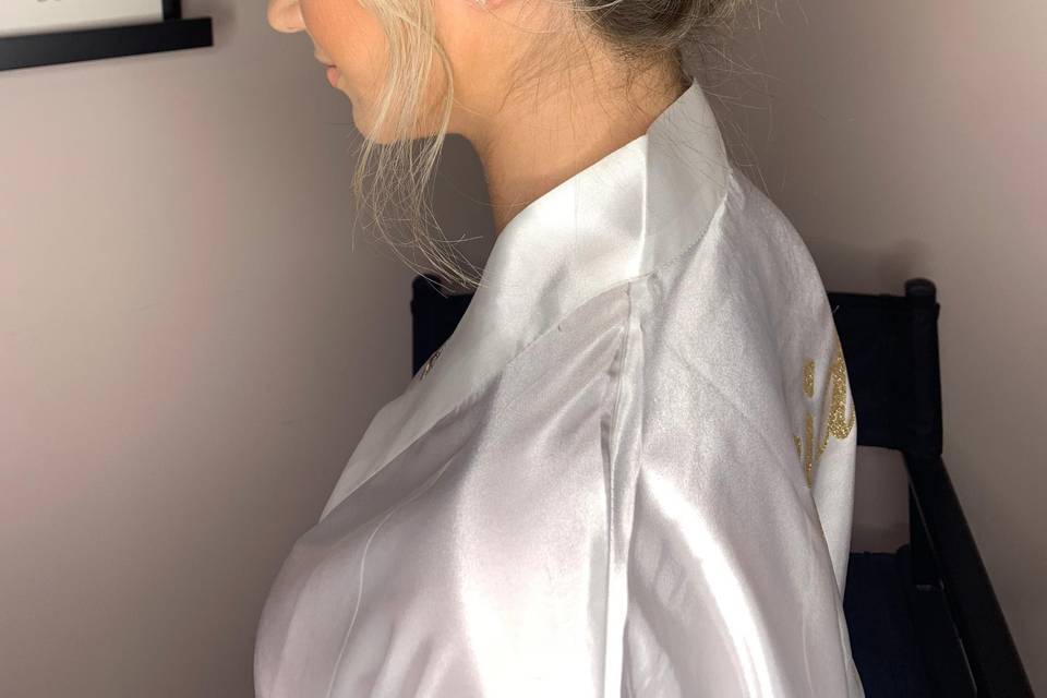Hair side view