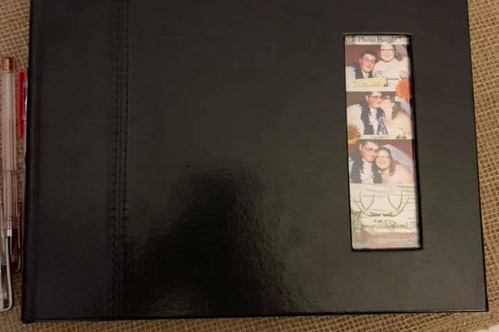 Example of scrapbook cover