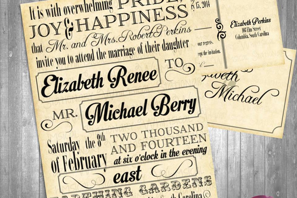 Whimsical Stationery