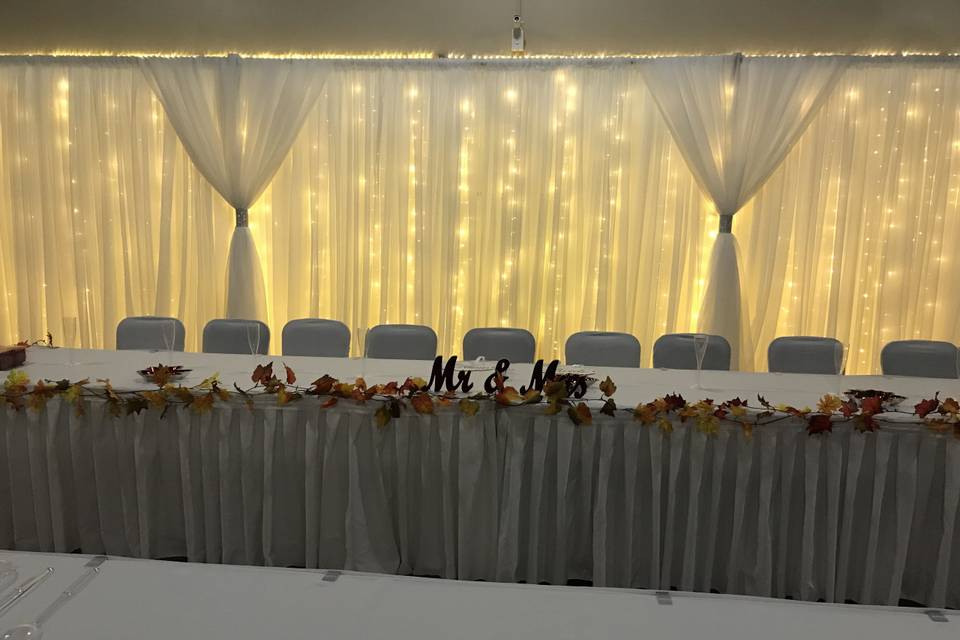 Head table