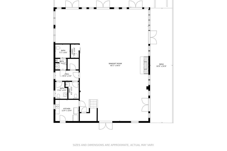 Bridal Suites Floor Plan