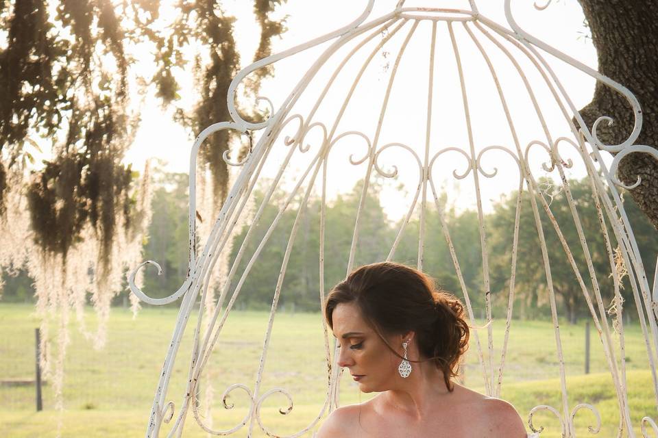 Stunning bride