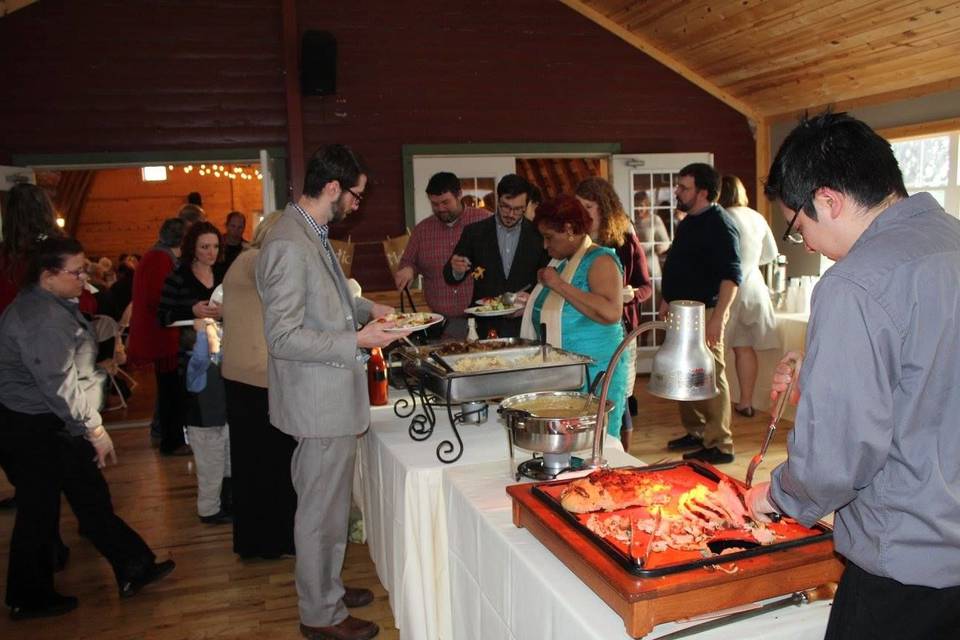 Buffet reception