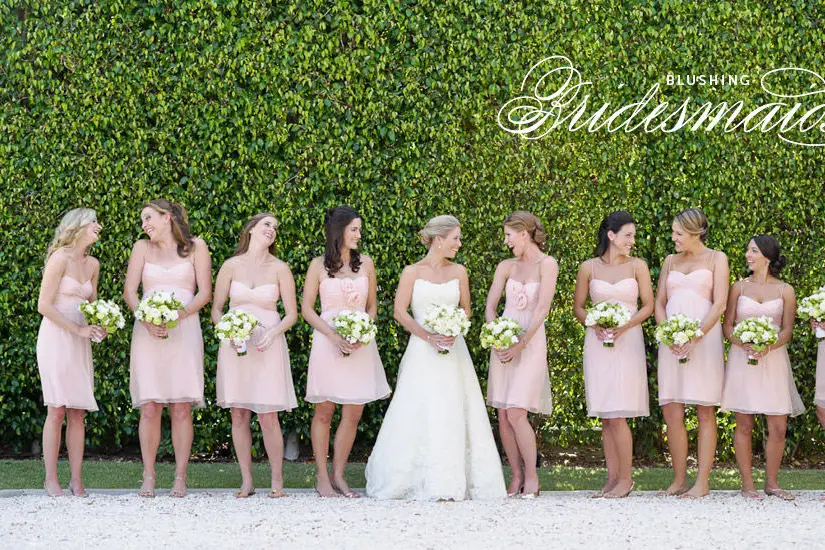 NYC Library Wedding Bridesmaid Dresses