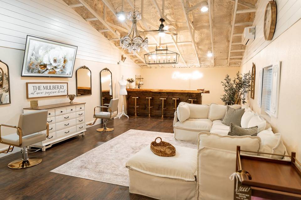Bridal loft as elegant as you
