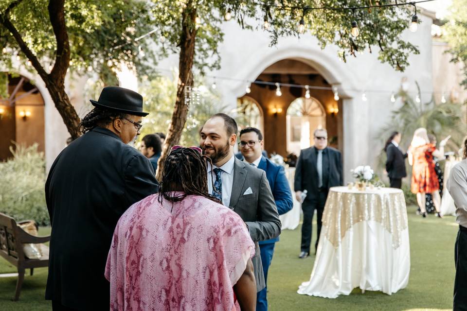 Countryside ceremony