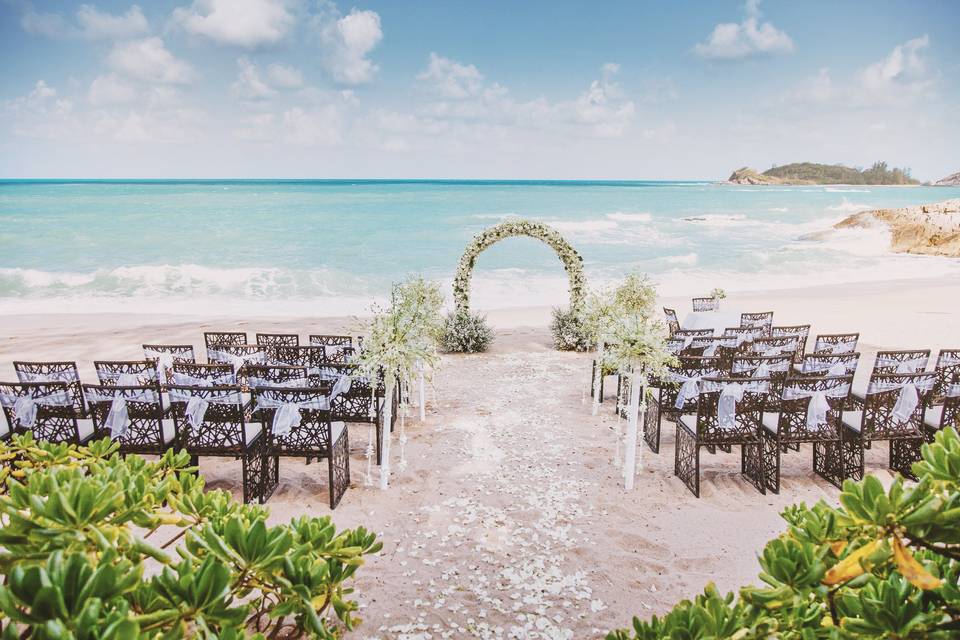 Beach wedding