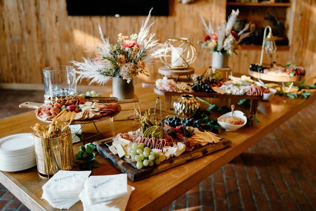 A display of food