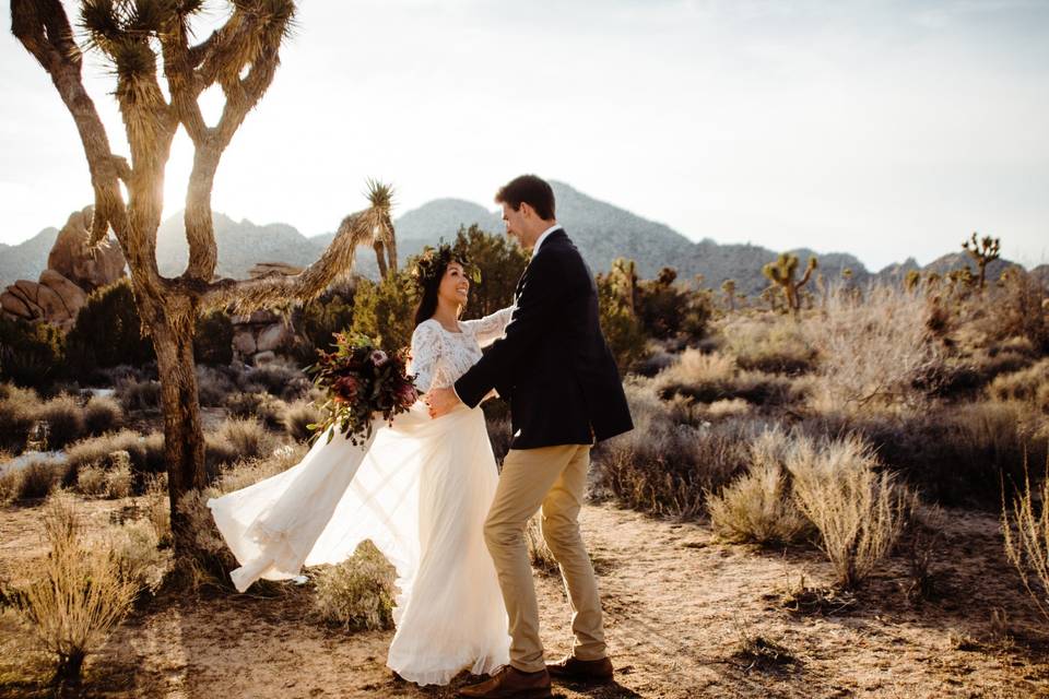 Southwest elopement