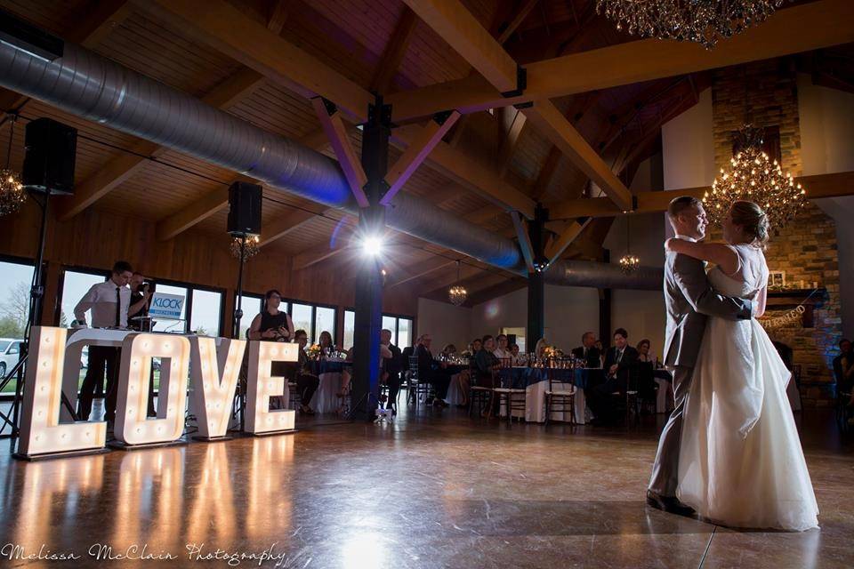 Couple dancing