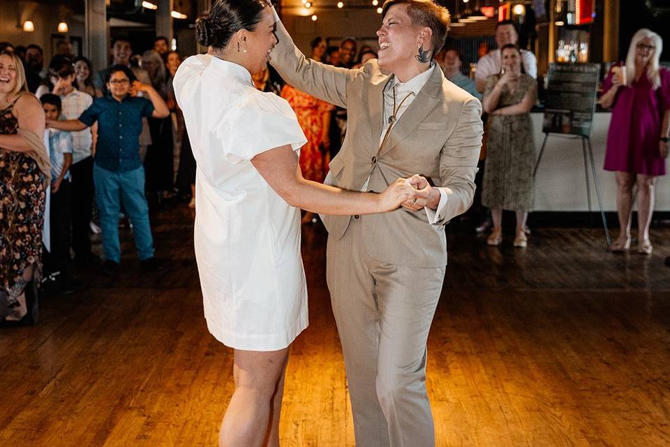 Barn String Lighting & Drape