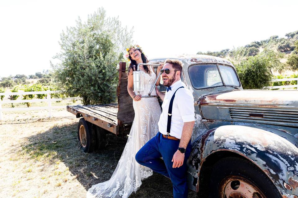 Truck Wedding Photos