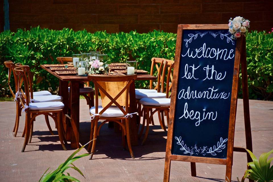 Gazebo Wedding Setup