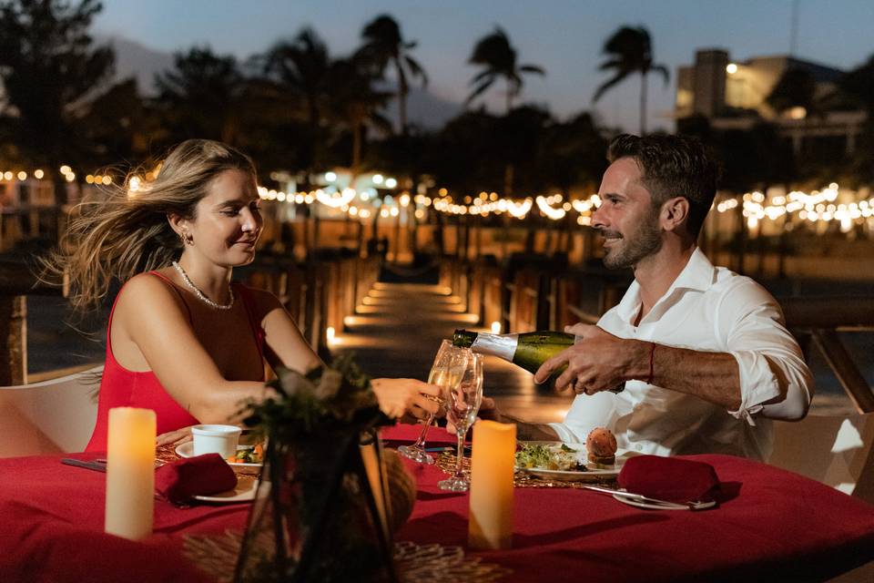 Romantic Pier Dinner