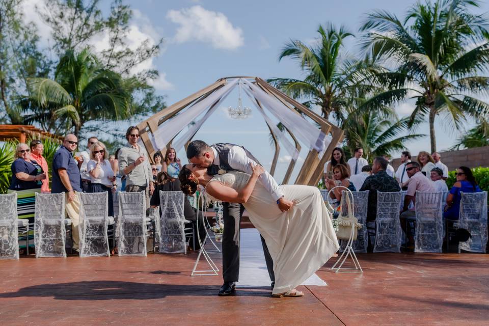 Sky wedding