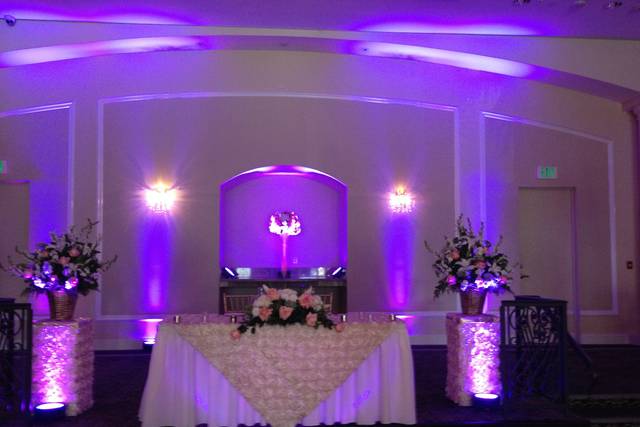 Wedding setup