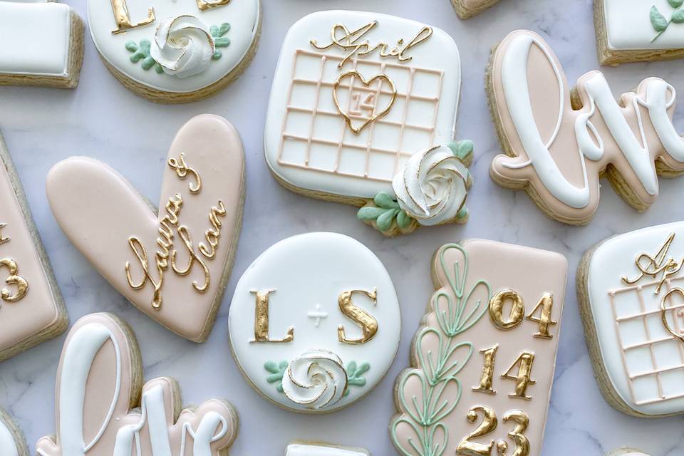 Neutral Classy Wedding Favors