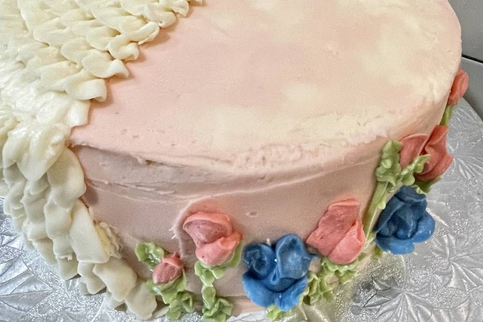 Bridal shower cake