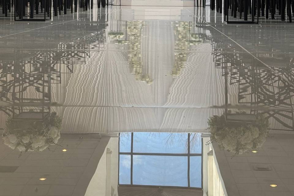 Ceremony style w/ draping