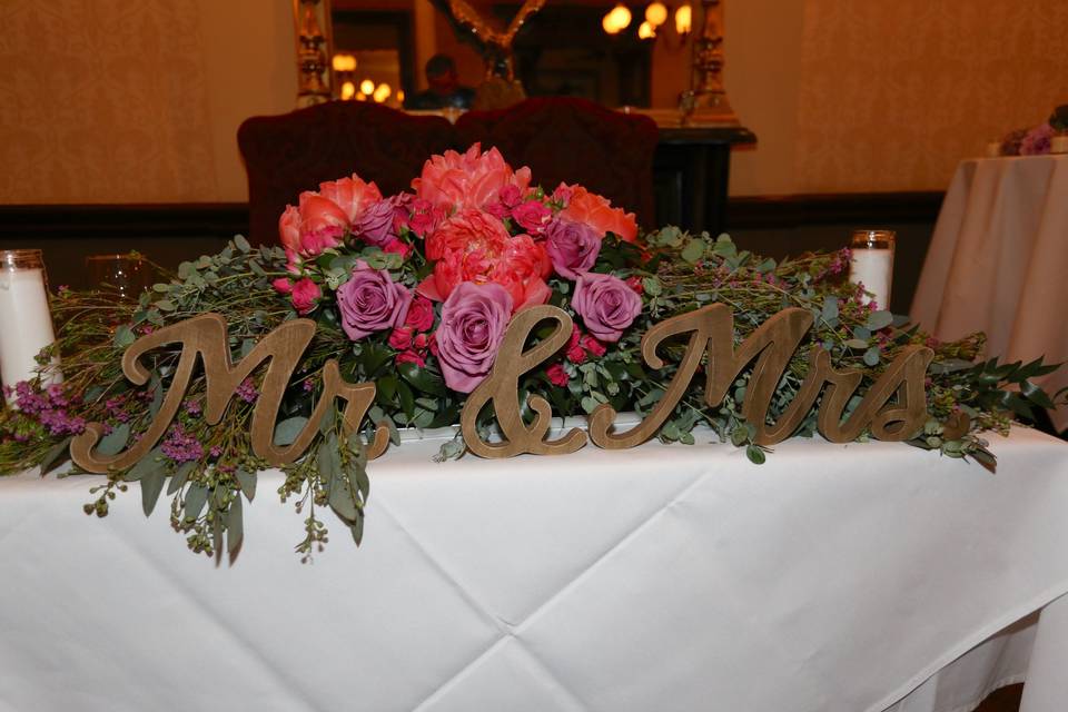 Sweetheart Table