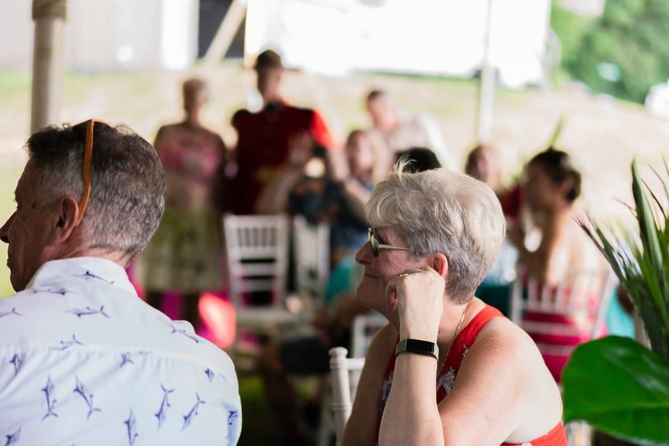 Glimpse at the tablescape