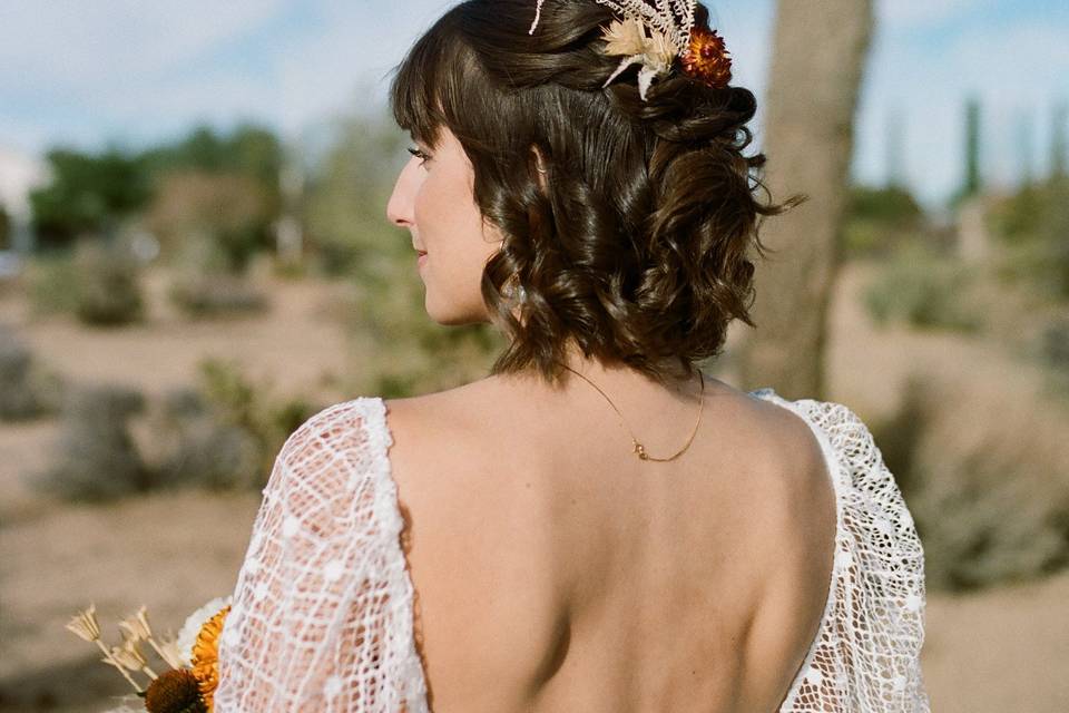 Bridal Hair by Kimtsy