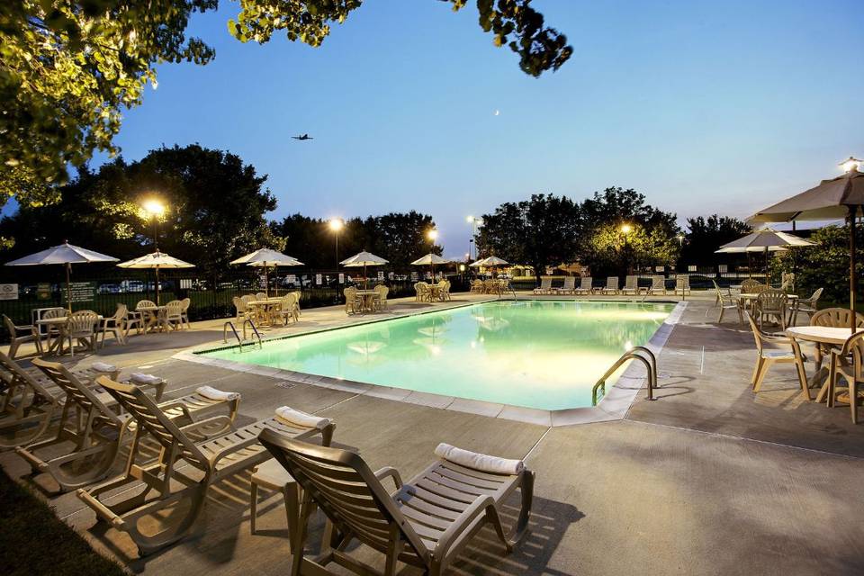 Pool area