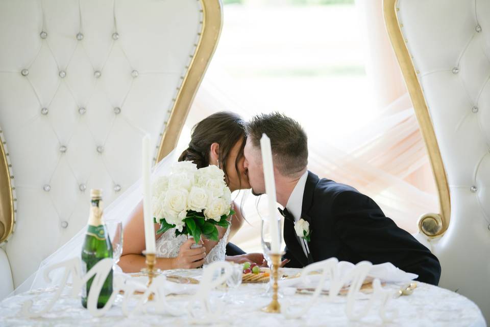 Reception head table