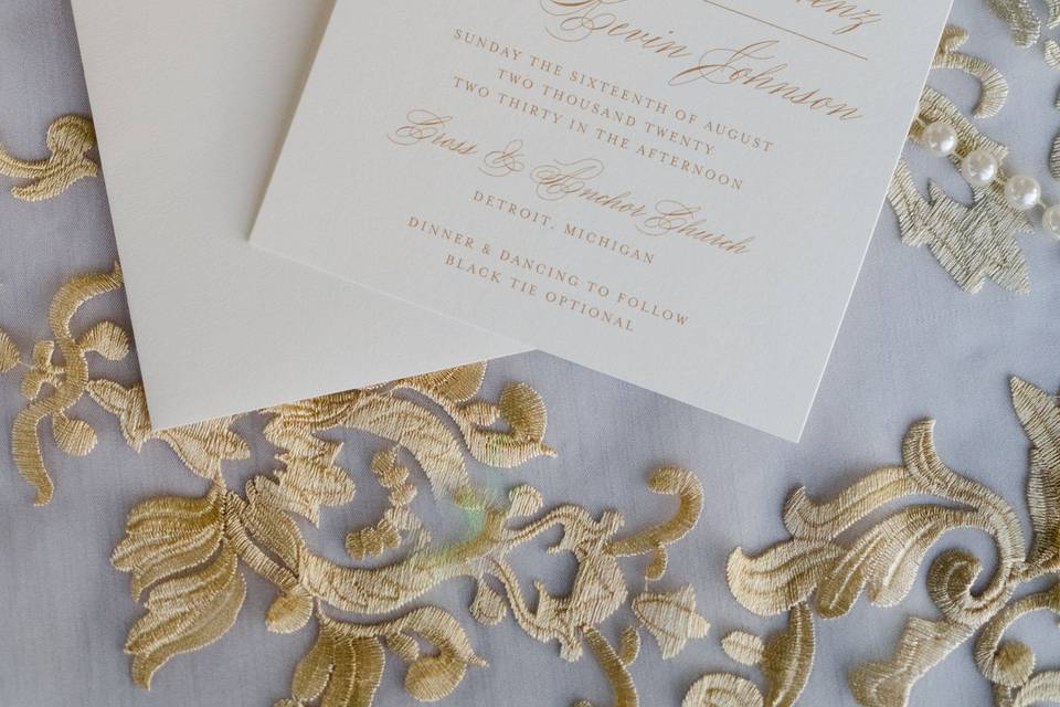 Elegant invitation