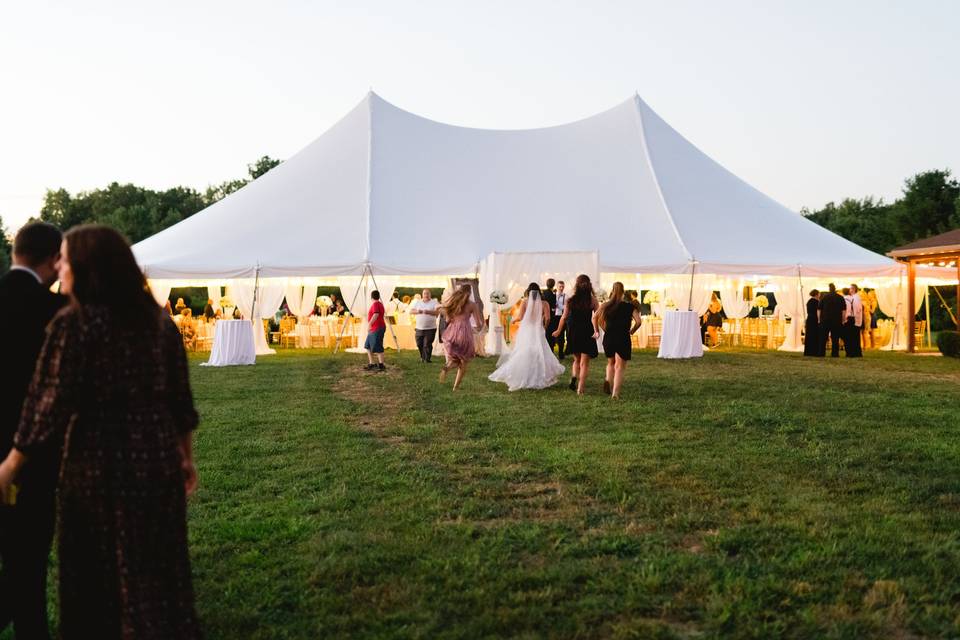 Outdoor wedding