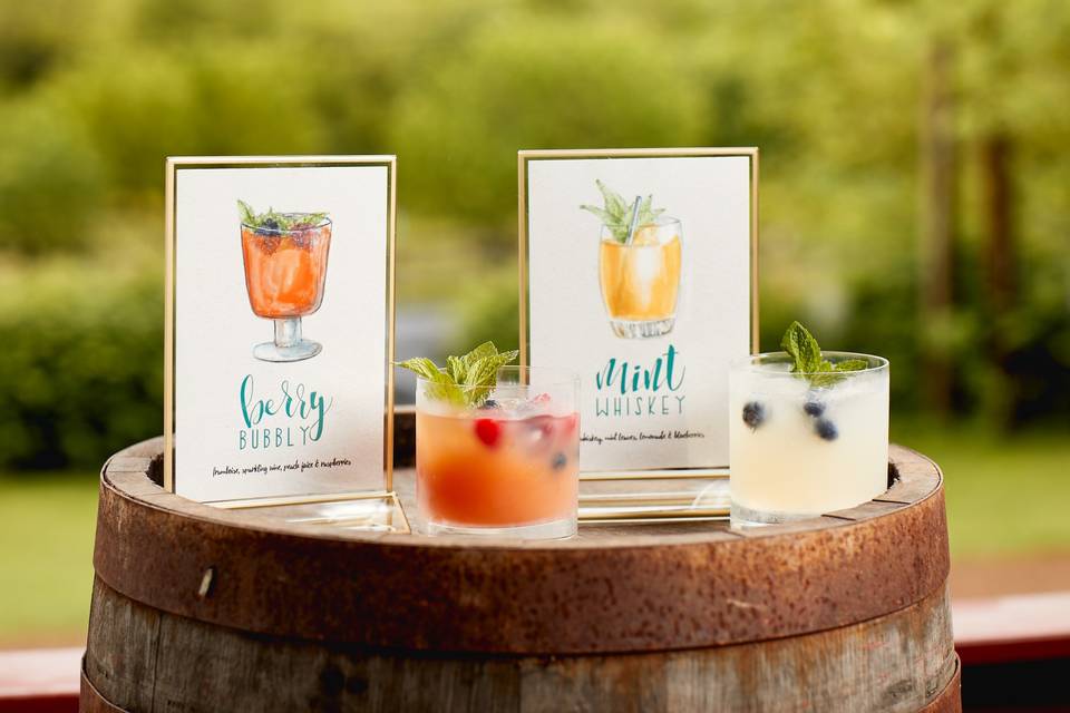 Signature cocktails