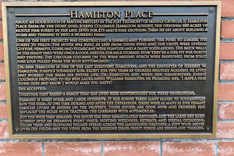 Hamilton Place - Historic GA