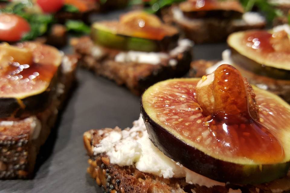 Local Fig and goat cheese