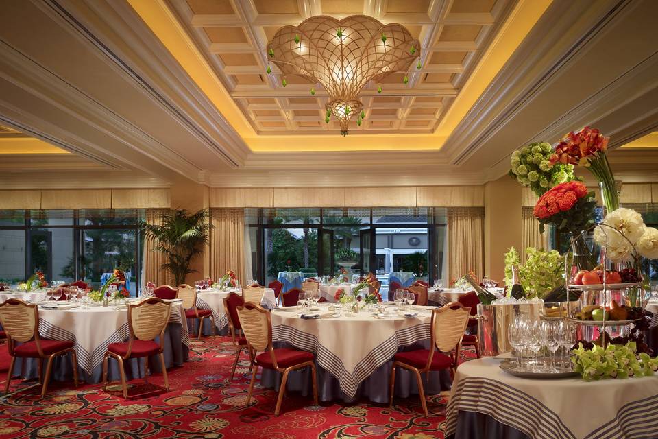 Our ballrooms can accommodate any size party for an elegant event.