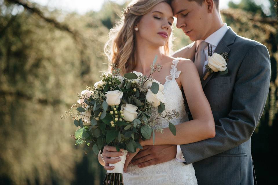 Bride and groom