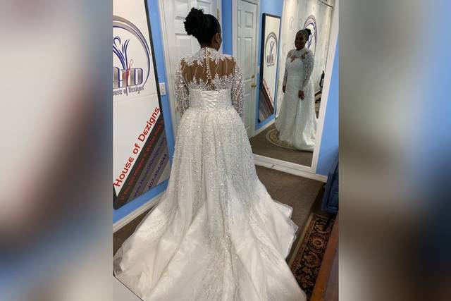 Bridal Gown Back Detail