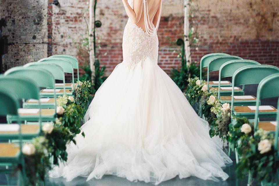 Bubble bride inspiration shoot at the Green Building