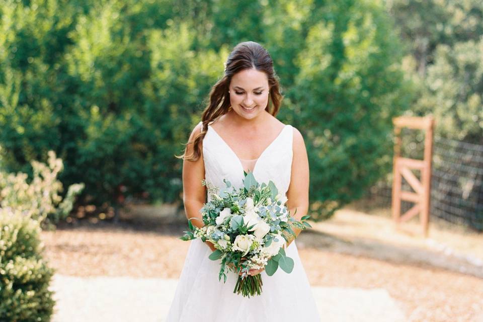 Stunning bride