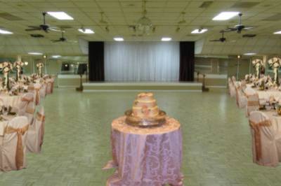 Reception and dance floor