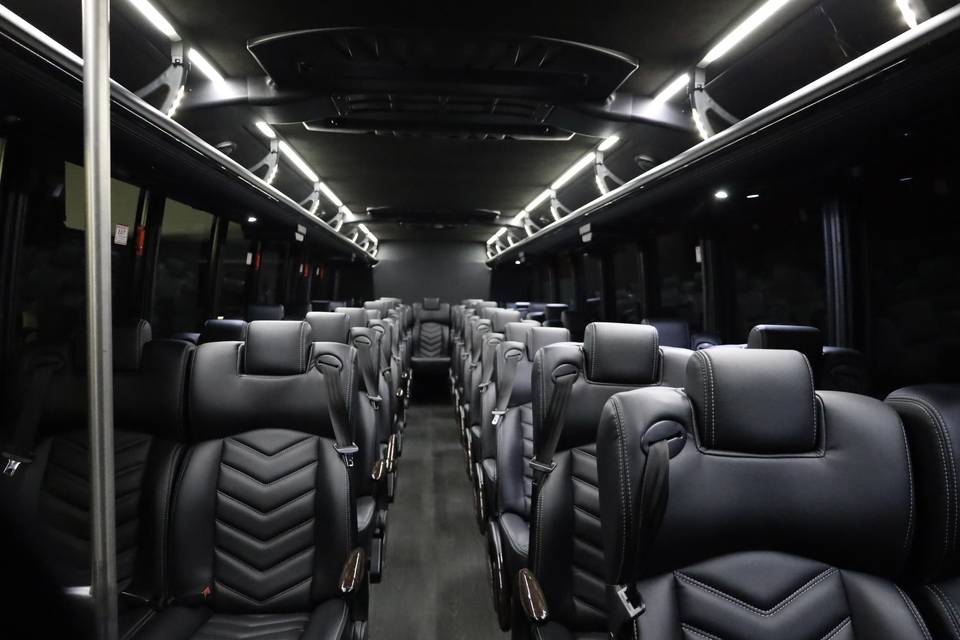 55 Pax Luxury Coach Interior