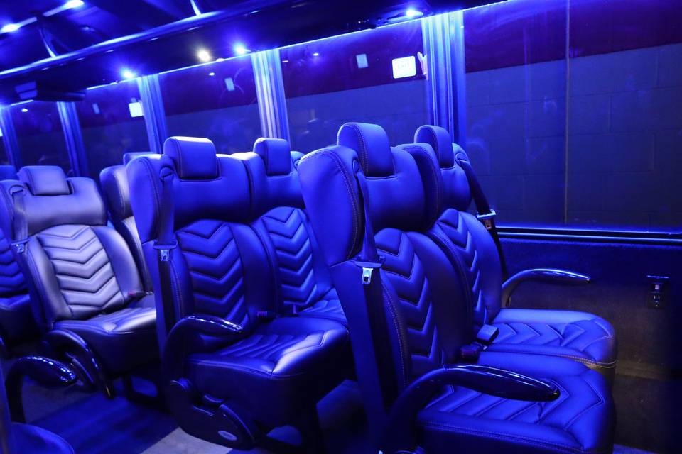 42Pax Luxury Bus Interior