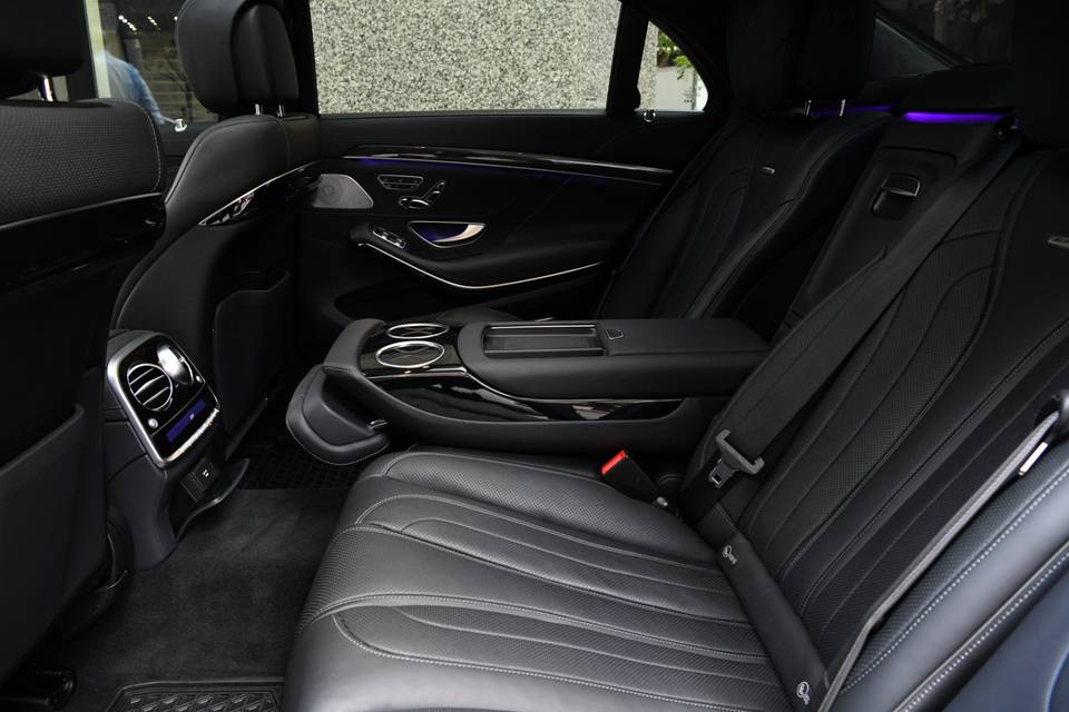 Mercedes S560 Rear Interior
