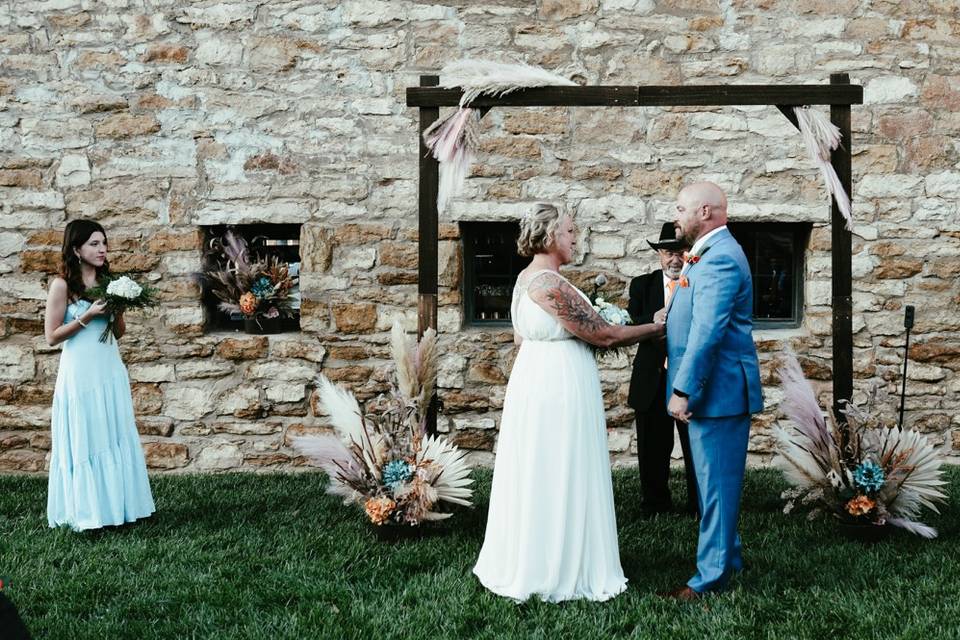 Courtyard ceremony